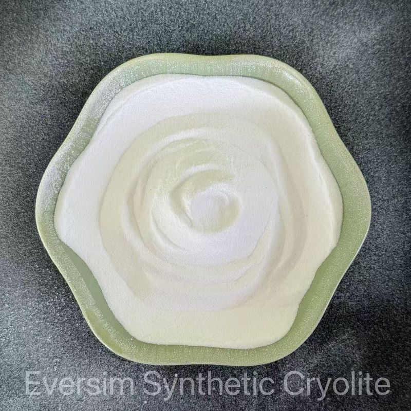 CAS15096-52-3 كريوليت صناعي أبيض رملي عالي النقاء 99.2% لصناعة الألومنيوم